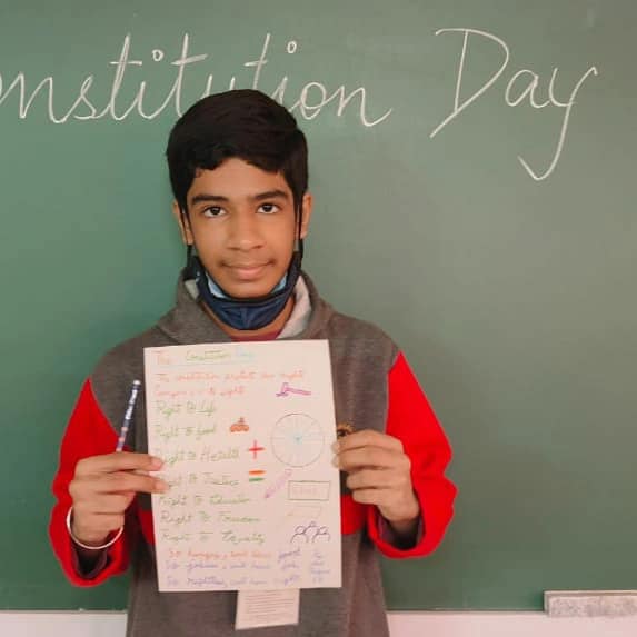 Constitution Day was Celebrated by the Students of Middle Wing-5