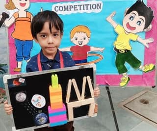 Show and tell competition was organised for KG Students-1