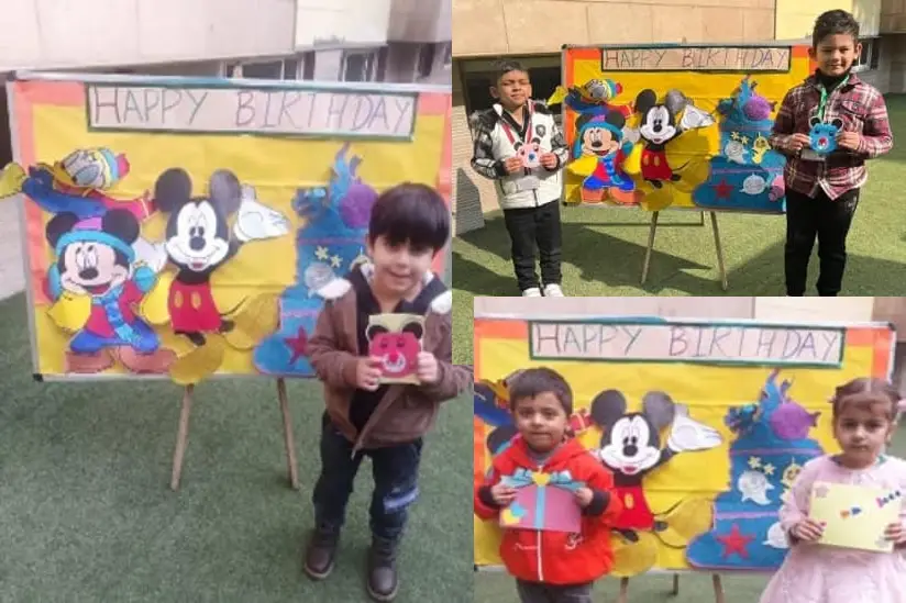 Organised birthday bash for our students