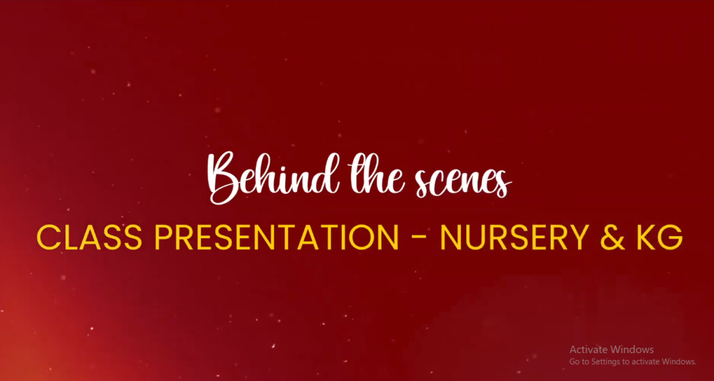 class presentation