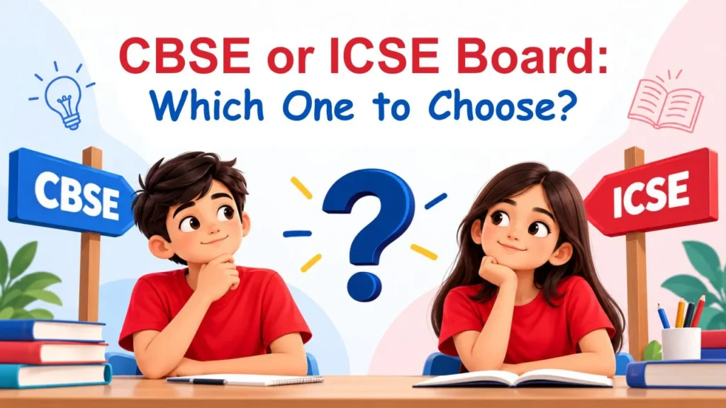 cbse or icse board which one to choose