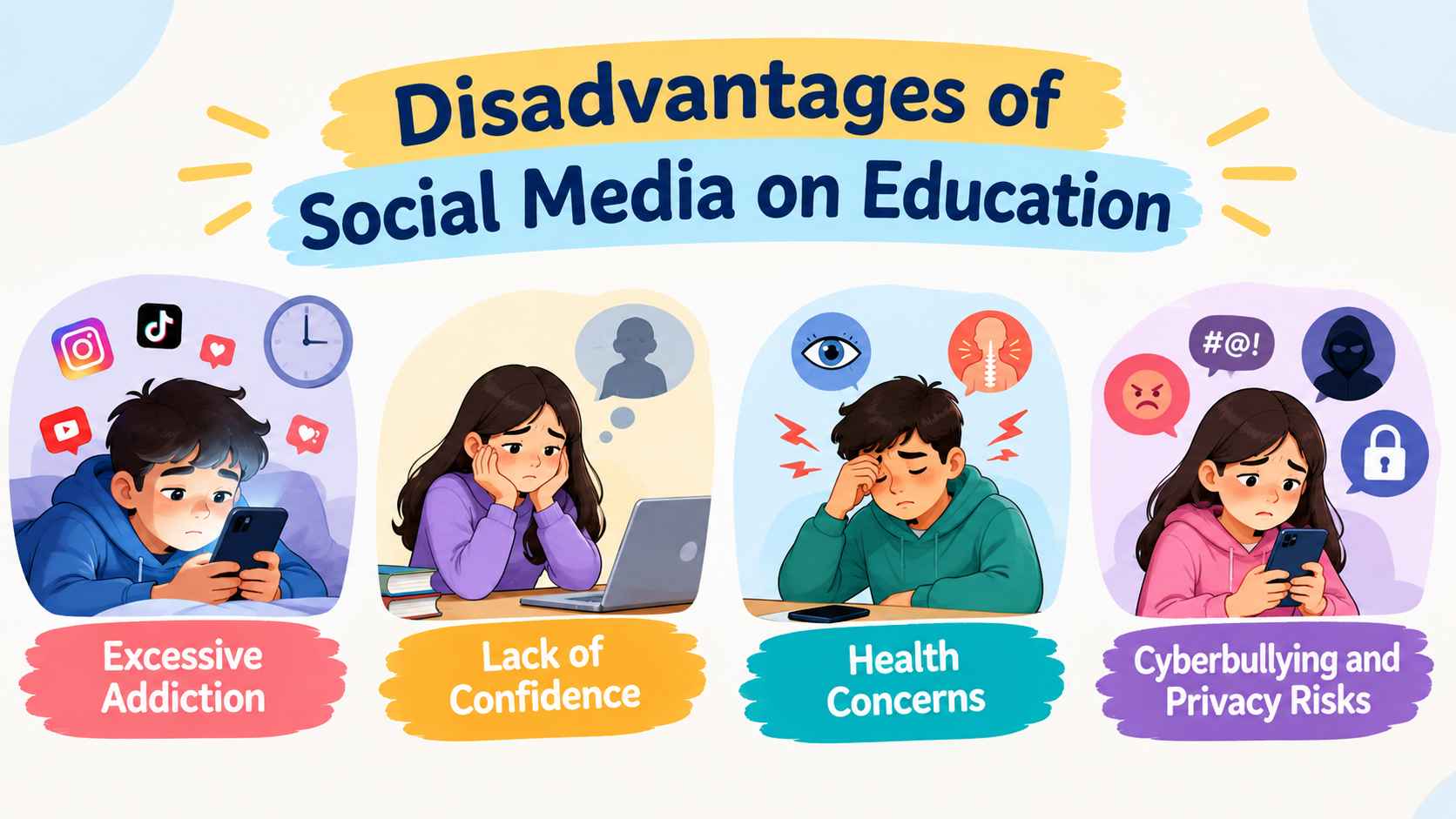 The Impact of Social Media in Education disadvantages of social media on education