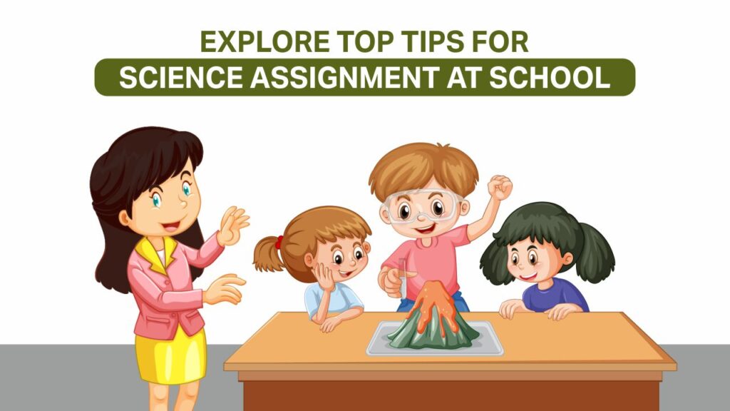 explore top tips for science assignment at school