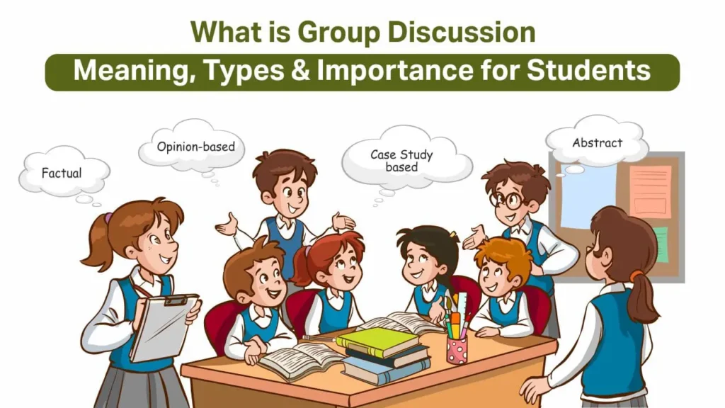 what is group discussion meaning types importance for students krm