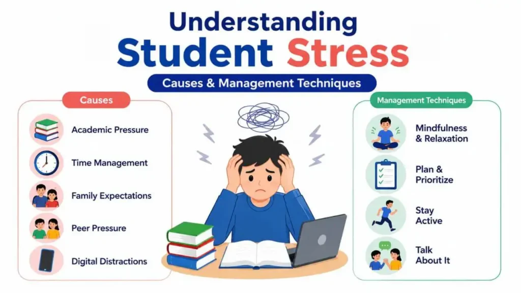 understanding student stress causes management techniques