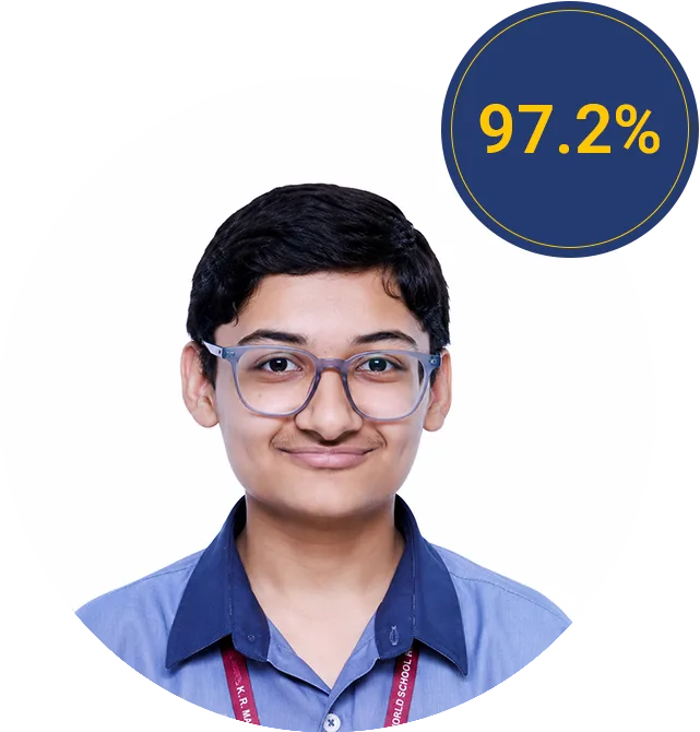arnav gupta 97.2% second