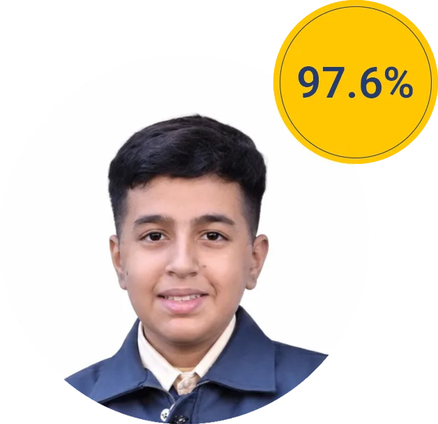 ryan arora 97.6% third